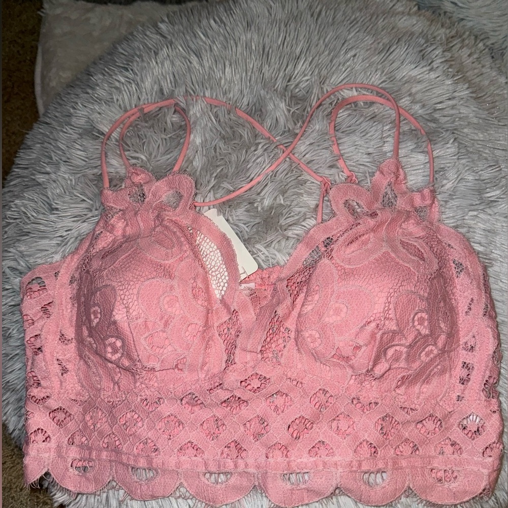 PINK BRALETTE